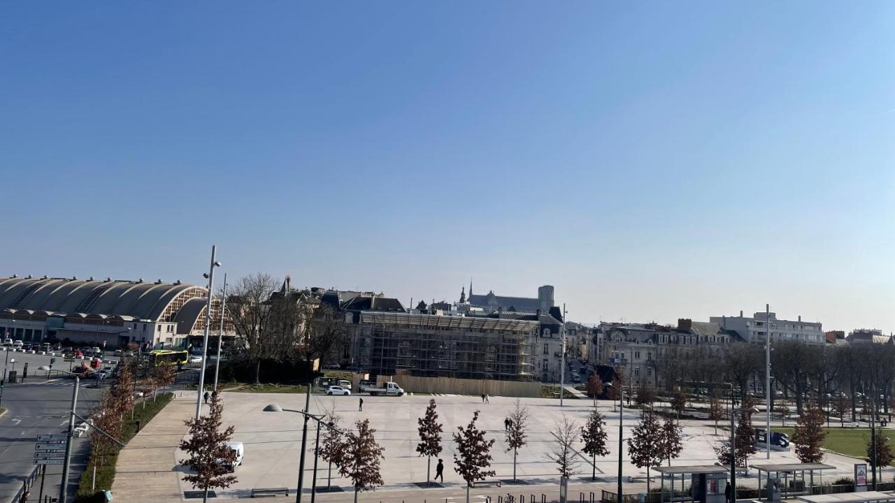 Appartement Porte Mars Reims Ngoại thất bức ảnh