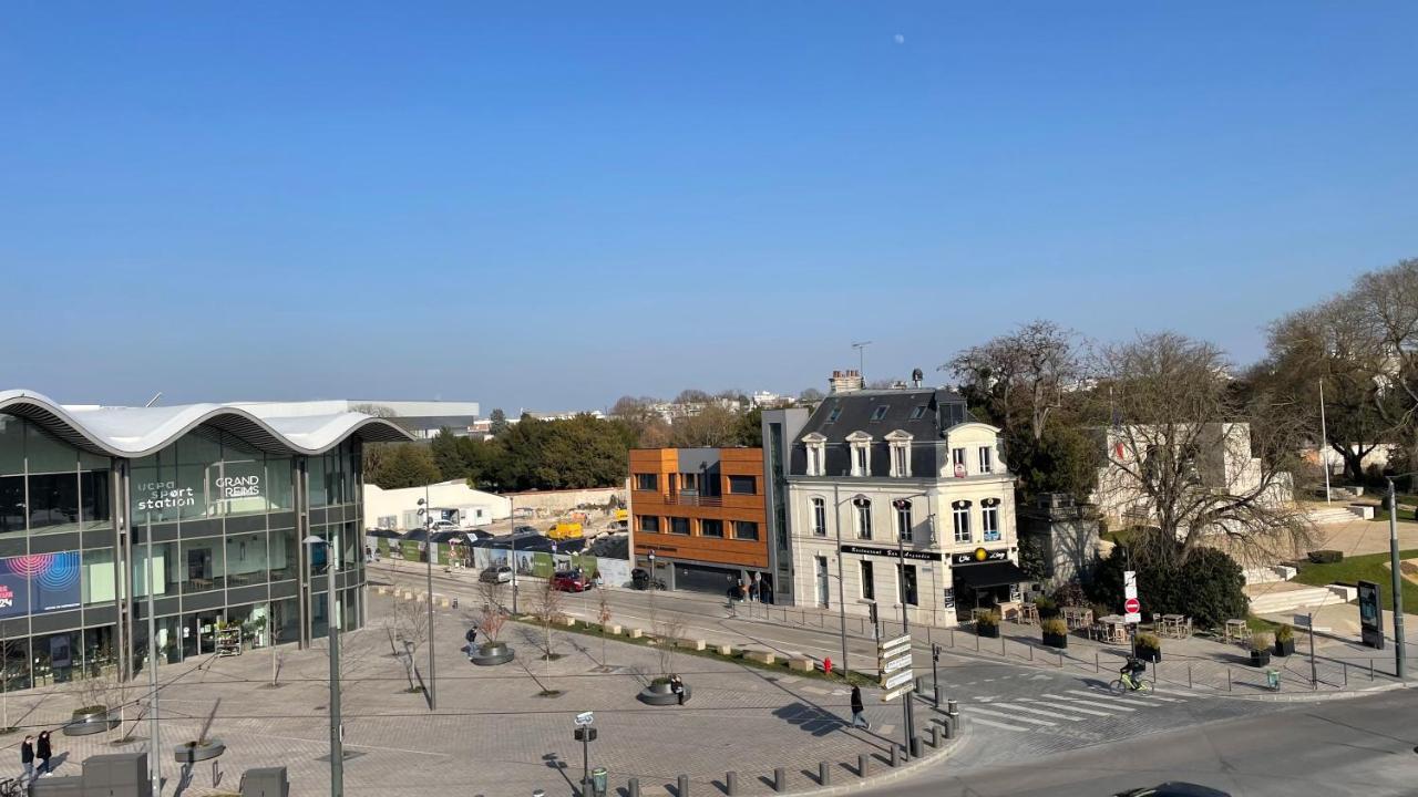 Appartement Porte Mars Reims Ngoại thất bức ảnh